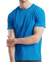 �������� ������� Fruit of the loom Valueweight T Azure Blue ( �������-����� , ������ 4XL , 100 % ������, ��������� 165 �/�2 ) 