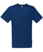 �������� ������� Fruit of the loom V-NECK T Navy ( ����-����� , ������ M , 100 % ������, ��������� 165 �/�2 )