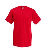 �������� ������� Fruit of the loom V-NECK T Red ( ������� , ������ XXL , 100 % ������, ��������� 165 �/�2 )