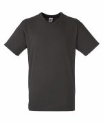 �������� ������� Fruit of the loom V-NECK T Charcoal ( ������ ������� , ������ L , 100 % ������, ��������� 165 �/�2 )