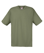 Футболки мужские Fruit of the loom Screen Stars Original T Olive ( оливковый , размер XL , 100 % хлопок, плотность 145 г/м2 )