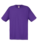 Футболки мужские Fruit of the loom Screen Stars Original T Purple ( фиолетовый , размер L , 100 % хлопок, плотность 145 г/м2 )