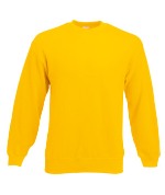 ��������� ������� Fruit of the loom CLASSIC SET-IN SWEAT Yellow ( ������ , ������ L , ��������� 280 �/�2 )