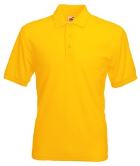 �������� ������� Fruit of the loom Polo 65/35 Sunflower ( ��������-������, ������ L , 65 % ���������, 35 % ������, ��������� 180 �/�2 )