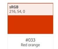 ������������� ������ Oracal 751 ���� 033 Glossy Red Orange ( 751 ����� 033 ������� �������� ������ )