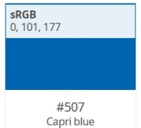 ������������� ������ Oracal 751 ���� 507 Glossy Capri Blue ( 751 ����� 507 ����� ��� ������ )