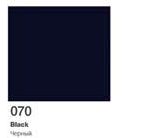 Транслюцентная (светорассеивающая) самоклеящаяся плёнка ORACAL 8100 070 Black черная ( цена за 1 м2 )