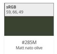 ������������� ������ ��� ������� ���� Oracal 970RA, 285 Nato Olive Matt ( ���� ����� ���, ������ ������ 1,52 ����� ) 