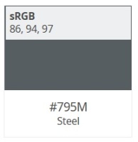 ������������� ������ ��� ������� ���� Oracal 970RA, 795 Steel Matt ( ����� ���, ������ ������ 1,52 ����� ) 