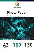 Односторонняя матовая фотобумага Galaxy для струйной печати, А3, 130 г/м2, 100 листов