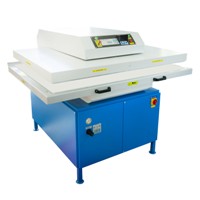 Широкоформатный термопресс Schulze Big-O-Matic 75115 ( рабочая плита 75 х 115 см , со столом )