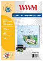 Самоклеющаяся пленка WWM водостойкая белая ( 180мкм, A4, 10 листов )