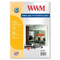 Самоклеющаяся плёнка прозрачная WWM FS150IN ( 150мкм, A4, 10л.)
