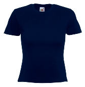 �������� ������� Fruit of the loom LADY-FIT Valueweight T Deep Dark Blue ( �������� �����-����� , ������ L , 100 % ������, ��������� 165 �/�2 )
