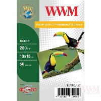 ���������� WWM Luster  ( ������ 10 x 15��, ��������� 280 �/�2 ������������� ������������� ) 50 ������ 