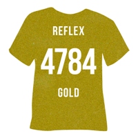Термопленка световозращающая Poli-Tape Reflex Gold 4784 ( световозращающая золотая )