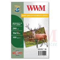 ���������� WWM ( ������ 10 x 15��, ��������� 260 �/�2 ������������� ����������-��������� ) 100 ������