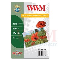 ���������� WWM ( ������ 10 x 15��, ��������� 260 �/�2 ������������� ����������-������� ) 50 ������
