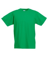 �������� ������� Fruit of the loom Valueweight T Kelly green ( ����-�������, ������ 14-15 ���� , 100 % ������, ��������� 165 �/�2 )   