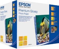 Фотобумага Epson Premium Glossy Photo Paper ( глянцевая, плотность 250 гр/м2, формат 13х18 см, 500 листов)