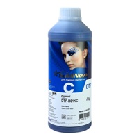 Чернила Inktec DTF DTF-B01KC Cyan, 1000 мл синии ( Южная Корея )