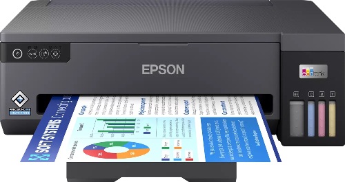 Струйный принтер Epson L11050 со встроенным оригинальным СНПЧ + 4х100 мл сублимационные чернила InkTec ( формат A3 +, с Wi-Fi )