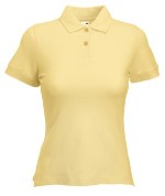 �������� ������� Fruit of the loom Lady-Fit Polo Light Gold ( ��������, ������ L, ��������� 220 �/�2 )