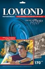 ���������� Lomond Semi- Glossy ( ������ �4 , ��������� 170 �/�2 ������������� ����-��������� ) 20 ������  