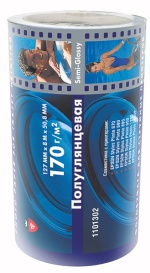 Lomond Semi-Glossy ���������� � ������� ���������� ��������� 170 �/�2 ( 127 �� � 8 � � 50,8 �� ) 