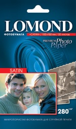 Lomond �������� ( Satin ) ������������� ���������� ��� �������� ������, 10x15, 280 �/�2, 20 ������
