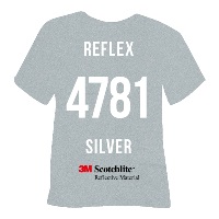 Термопленка световозращающая Poli-Tape Reflex Silver 4781