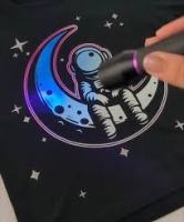Термопленка Siser Chroma Sun White Blue ( меняет свет при воздействии солнца на синий, ширина 50 см )