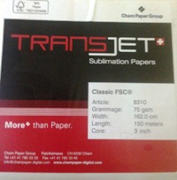 C������������� ������ TransJet ChamPaper ( ��������� 75 ��/�2 , ������ ������ 1,62 �����, ����� ������ 150 ������ )
