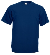 �������� ������� Fruit of the loom Valueweight T Dark Blue ( �����-����� , ������ L , 100 % ������, ��������� 165 �/�2 )