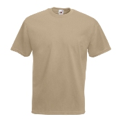 �������� ������� Fruit of the loom Valueweight T Khaki ( ���� , ������ L , 100 % ������, ��������� 165 �/�2 )