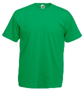 �������� ������� Fruit of the loom Valueweight T Bright Green ( ����-������� , ������ L , 100 % ������, ��������� 165 �/�2 )