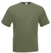 �������� ������� Fruit of the loom Valueweight T Olive ( ��������� , ������ L , 100 % ������, ��������� 165 �/�2 )