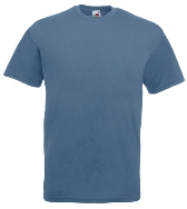 �������� ������� Fruit of the loom Valueweight T �old Blue ( ��������-����� , ������ L , 100 % ������, ��������� 165 �/�2 )