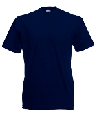 �������� ������� Fruit of the loom Valueweight T Deep Dark Blue ( �������� �����-����� , ������ L , 100 % ������, ��������� 165 �/�2 )