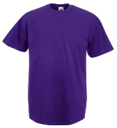 �������� ������� Fruit of the loom Valueweight T Violet ( ���������� , ������ L , 100 % ������, ��������� 165 �/�2 )